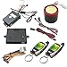 2-Way LCD Motorcycle Alarm Pager with Remote Engine Start & Proximity Sensor for All Bikes Universal
