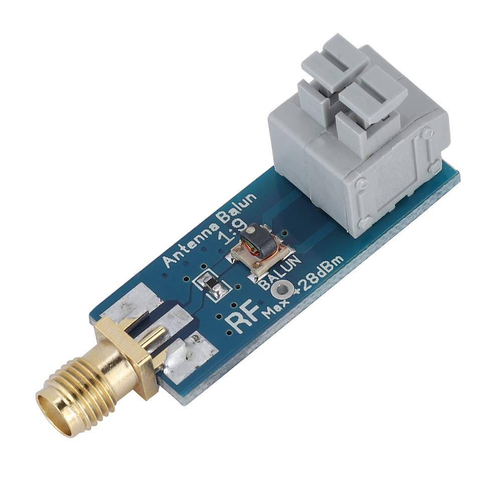 ASHATA Balun One Nine - Fully Assembled Tiny Low-Cost 1:9 HF Antenna Balun with Antenna Input for Ham It Up, for SDR