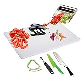 Kitchen Gems 6 Piece Vegetable Salad Kitchen Utensil Gift Set - Includes Salad Cutting Board and A Few Salad Knives with Other Essential Salad Prep Tools and Salad Making Kitchen Utensils