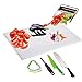 Kitchen Gems 6 Piece Vegetable Salad Kitchen Utensil Gift Set - Includes Salad Cutting Board and A Few Salad Knives with Other Essential Salad Prep Tools and Salad Making Kitchen Utensils