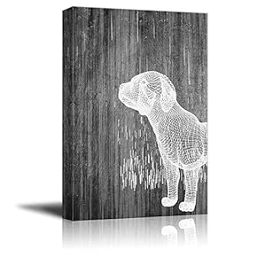Black and White Abstract Pictures Home Wall for...