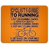 Cyclists Guide to Running Mouse Pad for Typist