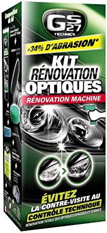 Gs27 Kit Renovation Optiques Amazon Fr Auto Et Moto