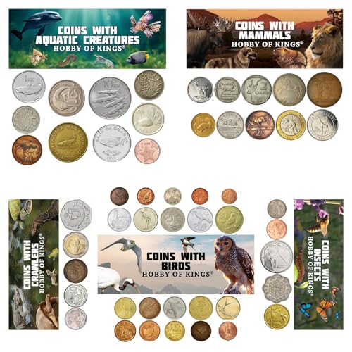 50 Animal Coins