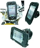 PRO Motorcycle Handlebar Tough Case Mount for Apple iPhone 5, 5S