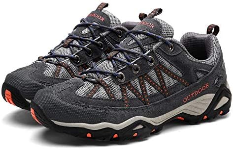 Amazon Fuxiang トレッキングシューズ 登山靴 防滑 耐磨耗 アウトドアシューズ ハイキングシューズ 男女兼用 メンズ レディース キャンプ ウォーキングシューズ 22 5 27cm 大きいサイズ 通気性 ハイキング トレッキングシューズ