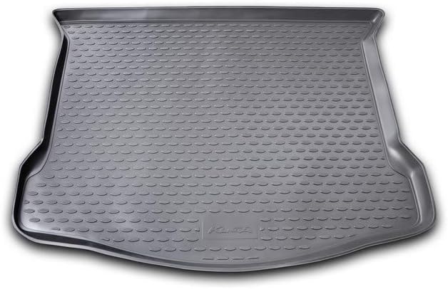 Element EXP.1571848 Tailored Custom Fit Rubber Boot Liner Protector Mat-Ford Kuga (I) SUV 2008-2013, Black