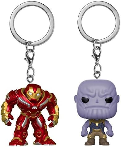 POCKET POP Funko Keychain: Avengers Infinity War Bundle of 2 - Hulkbuster and Thanos
