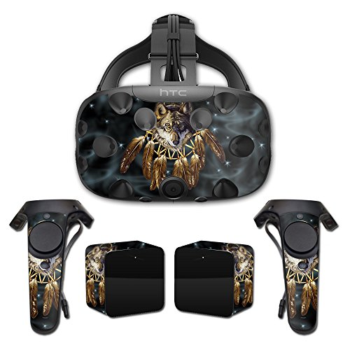 Skin-For-HTC-Vive--Wolf-Dreams-MightySkins-Protective-Durable-and-Unique-Vinyl-Decal-wrap-cover-Easy-To-Apply-Remove-and-Change-Styles-Made-in-the-USA
