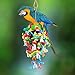 AK KYC Parrot Chewing Toys Extra Large Wooden Blocks Nibbling Keeps Beaks Trimmed Attract Pet's Attention for Large Medium Parrots and Birds Parakeet Macaws African Greys and Conures