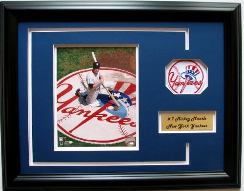CGI Sports Memories NY Yankees Mickey Mantle Photo Frame with 3D Double Mat