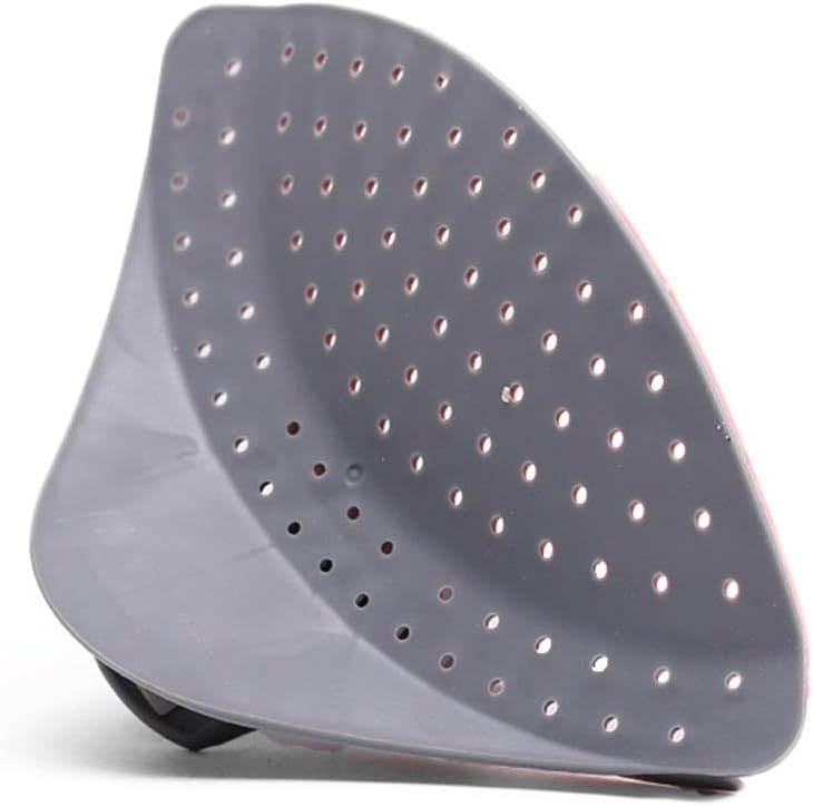 Wilove Food Strainer, Pasta, Ground Beef Grease, Colander & Sieve Snaps on Bowls, Pots and Pans