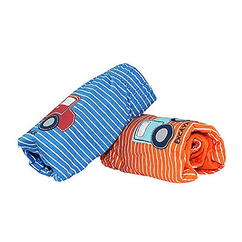 Baoji Boys Underwear, FunkyDog Toddler Underwear Cotton Underwear,Cars Pattern Men Underwear Boxer Briefs(Pack of 5)(2T-3T) (2-3 Years/M)