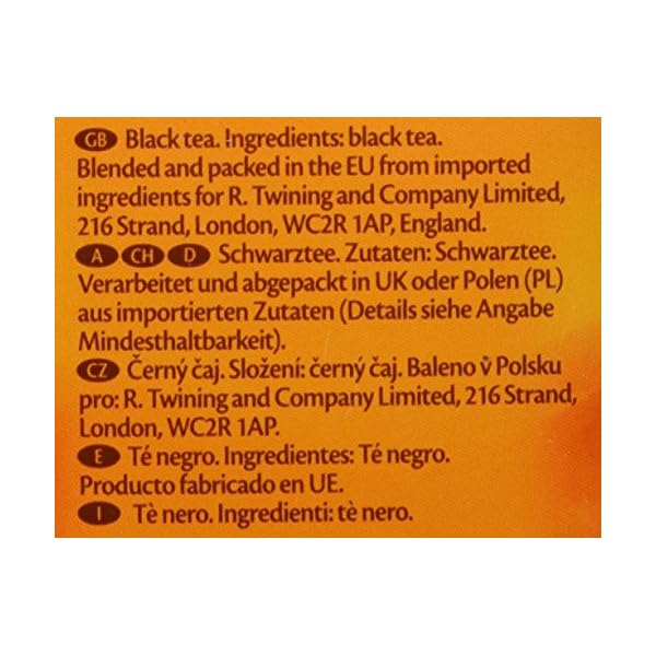 Twinings of London Ceylon Orange Pekoe Tee Dose, Schwarztee, Das erfrischende Aroma charakterisiert diesen Tee Black Tea… – Bild 6