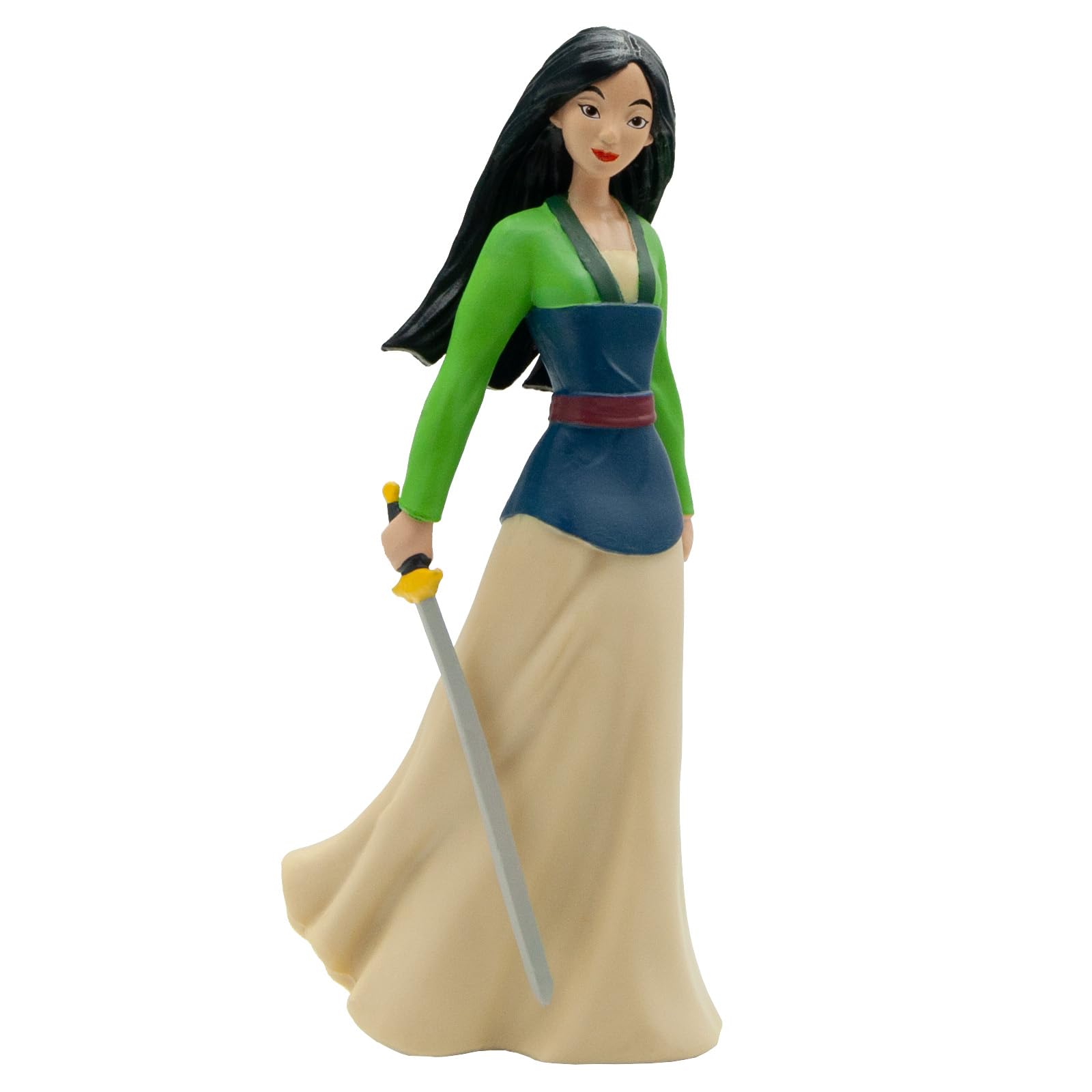 Bullyland 11356 Toy Figure Mulan from Walt Disney Mulan, Approx. 10 cm, Detailed Ideal as a Small Gift for Children from 3 Years
