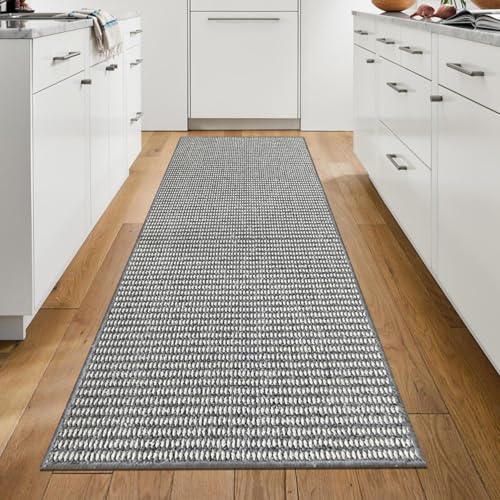 WTHYGB Teppich Läufer Flur, Küchenläufer 80x150cm rutschfest Waschbar