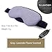 Baiyea Eye Mask USB Heated Hot Steam Eye Mask Designed to Relieve Puffy Eyes Dark Circle Eyes Dry Eyes BlepharitiS Stress Tired Eyes( PU+Odorless)