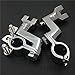 1.25'' engine guards FootPeg Mounts Clamp For Harley Replacement Chrome
