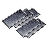 uxcell 5Pcs 5V 60mA Poly Mini Solar Cell Panel Module DIY for Light Toys Charger 68mm x 37mm