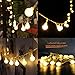 4M 40 LED Ball Styled String Lights Battery Operated for Christmas, Partys, Wedding, New Year Decorations, etc. (Warm White)