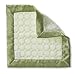SwaddleDesigns Baby Lovie, Small Security Blanket, Puff Circles with Satin Trim, Kiwi