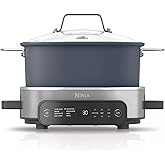 Ninja Foodi PossibleCooker PRO 6.5Qt Multicooker 8 in 1 Slow Cooker, Dutch Oven, Steam Bake Roast Sear Saute Bread Maker Warm