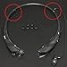 APG Black 3 Pairs (6 Pieces) Replacement Plastic Hooks for LG Bluetooth Earphones Headphones Earphones Also Fit Other Brands