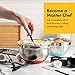 Klee Stainless Steel and Nylon Complete Kitchen Utensil Set - 42 Pieces Heat Resistant, Plastic Free, Non-Toxic, Food Safe Kitchen Essentials for Home, Business and Camping (Black Matte)
