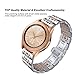 V-MORO Band Compatible with Galaxy Watch 42mm Bands Rose Gold Women 20mm Solid Stainless Steel Strap Replacement for Samsung Galaxy Watch 42mm R810/Galaxy Watch Active 40mm R500