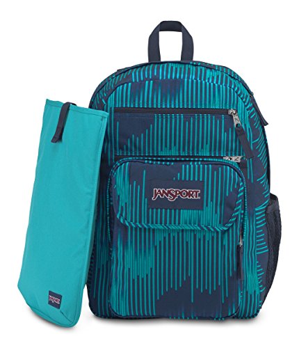 JanSport Digital Student Laptop Backpack (Algiers Blue Running Stripe)