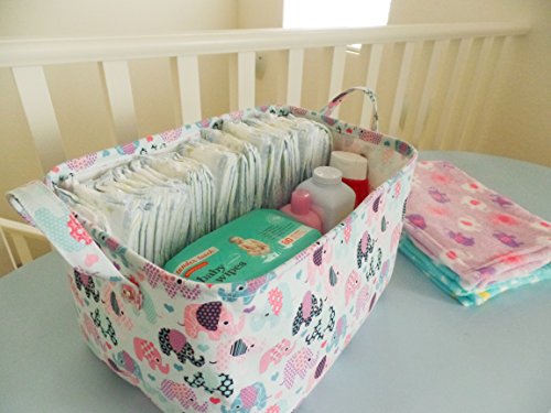 4 Storage+Organizer+Elephant+Nursery+Clothing