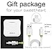 SINOELE Portable Power Bank 10000mAh External Battery Pack Dual USB Charger Ultra Small for iPhone,iPad,Samsung,Huawei (White)