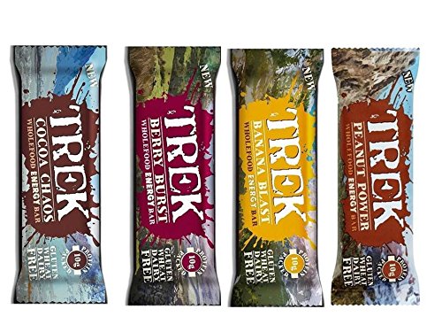 [- Trek Protein Energy Bars Mixed Case 16 Bars *Vegan, Gluten Free*  -]