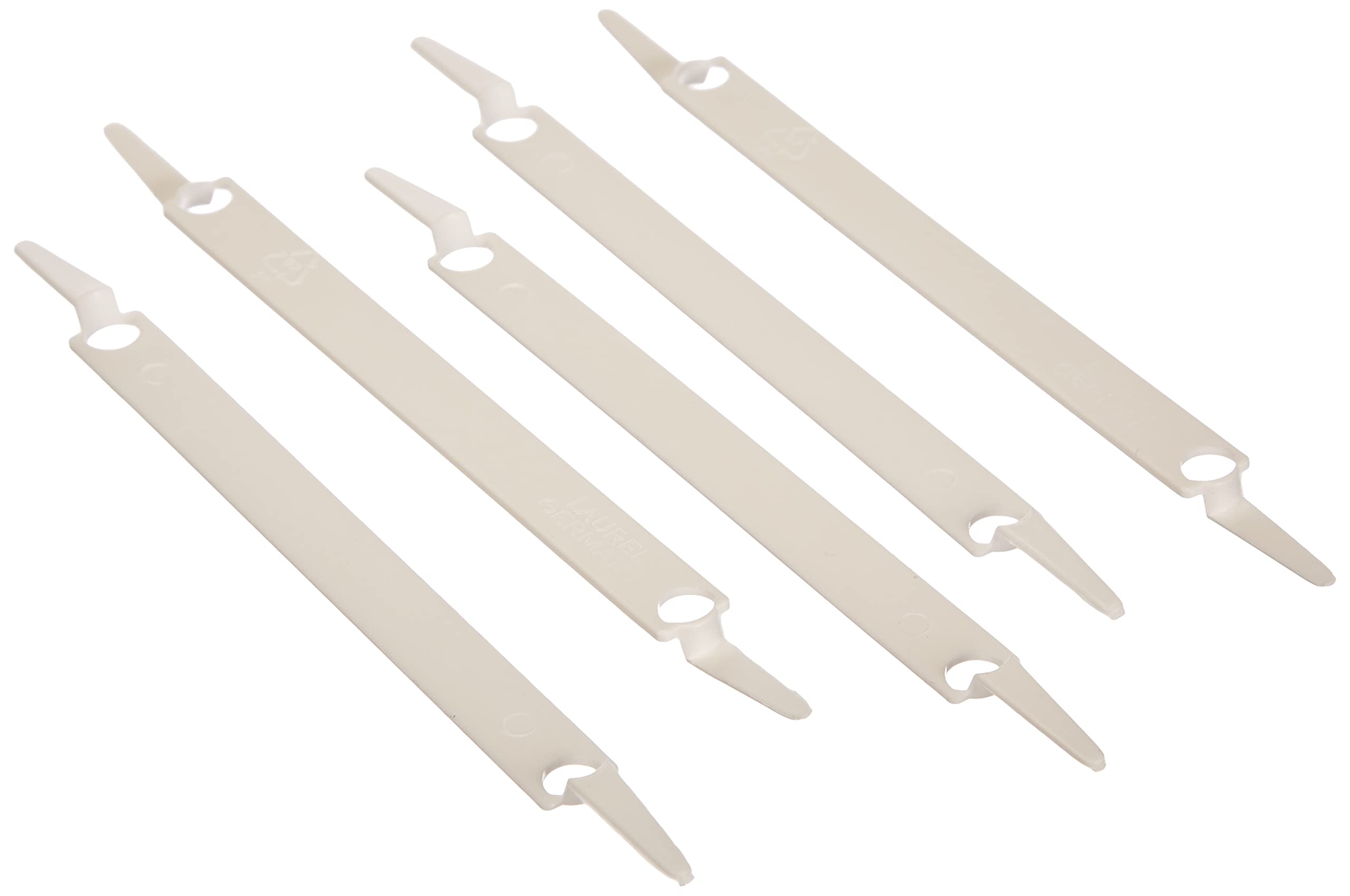 Laurel Heftstreifen PE, Kurz Heftstreifen Easy Clip ws 100St