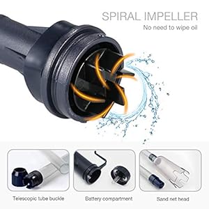 IREENUO Pulitore per Ghiaia Acquario Elettrico Sifone Aspirarifiuti Acquario per Pesci Sifone per Acquario Elettrico… IREENUO IREENUO Pulitore per Ghiaia Acquario Elettrico Sifone Aspirarifiuti Acquario per Pesci Sifone per Acquario Elettrico…