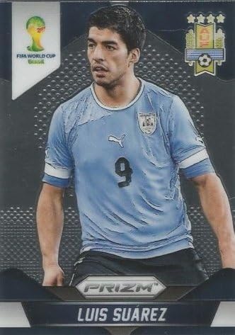Panini Prizm World Cup Brazil 2014 Base Card # 194 Luis Suarez Uruguay