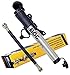 Bog Products Mini High Pressure Compact Bicycle Pump Presta, Schrader Valves & Ultra Light Alloy Frame