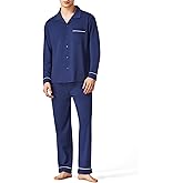 Arjen Kroos Mens Pajamas Set Comfort Cotton Pajama Set Lounge Pants with Side Pockets Ideal Gift for Men