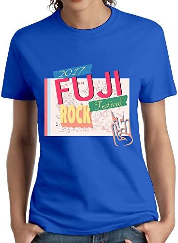 ForRose FUJI ROCK FESTIVAL 2017 Womens T-shirt Vintage Short Sleeve Tops Tees For Woman