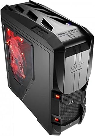 Aerocool EN52162 - Caja de Ordenador de sobremesa, Negro: Amazon.es: Informática