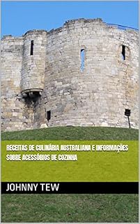 Livro Receitas De Culinária Australiana E Informações Sobre Acessórios De Cozinha