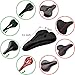 Exercise Bike Gel Seat Cushion,VICKMALL Soft Durable Bicycle Seat Cover Cushion,Fits for Cruiser and Stationary Bikes Indoor Cycling ,Come with Waterproof Dustproof Cover