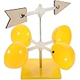 Durable Weather Vane, Wind Indicator Vane Wind Vane Tools for Classroom, School Wind Science Supplies Educational Plastic Wind Vane Toys Plastic Wind Indicator