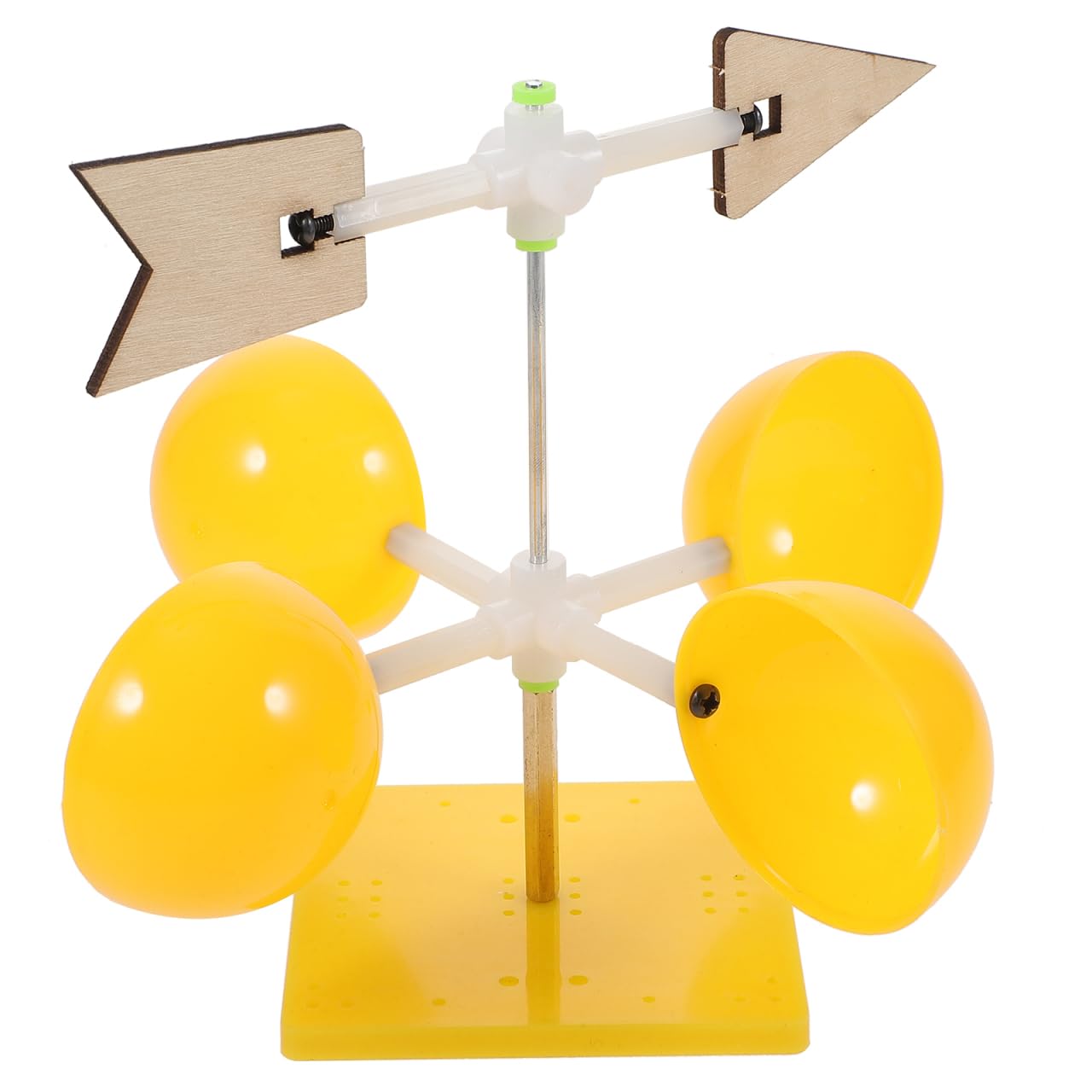 Photo 1 of Durable Weather Vane, Wind Indicator Vane Wind Vane Tools for Classroom, School Wind Science Supplies Educational Plastic Wind Vane Toys Plastic Wind Indicator