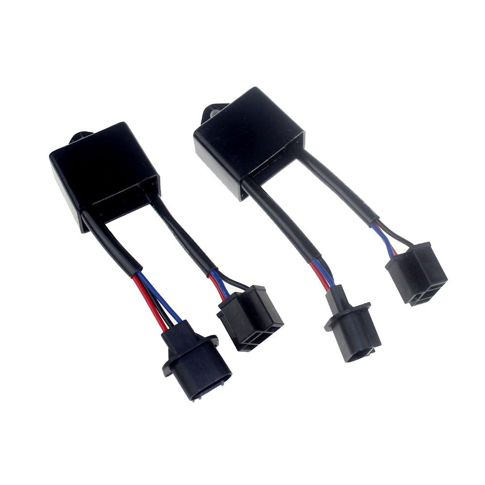 uBox Jeep Wrangler Headlight Conversion Cable H4 to H13