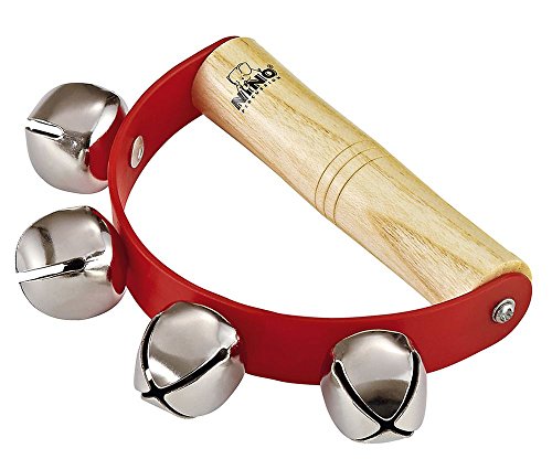 Nino Percussion NP-2 Claves, Egg Shakers & Sleigh Bells Pack