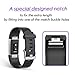 Kasliny for Fitbit Charge 2 Bands, 12 Color Replacement Bands for Fitbit Charge 2 HR Wristband for Women Men Gifts (Small, Large, Pack, Buckle) (#03M(Black/Navy Blue/Plum), Small (5.5-6.7 in))