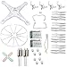 AVAWO Original Spare Parts for Syma X5 X5C X5C-1 Quadcopter Spare Parts Crash Pack Kit Replacement, White(As Shown)
