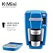 Keurig K15 Coffee Maker, Single Serve K-Cup Pod Coffee Brewer, 6 to 10 oz. Brew Sizes, True Blue