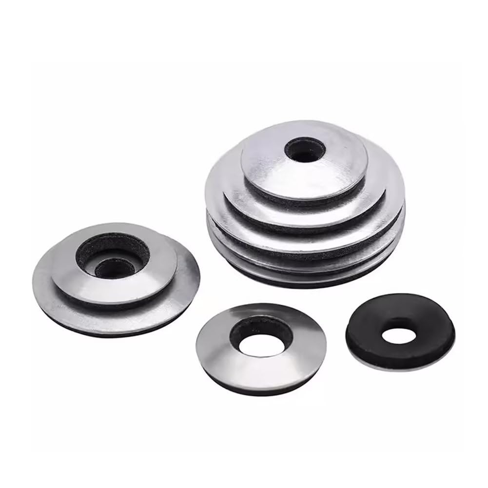SYDARSYN Bonded Sealing Washers Stainless Steel A2 EPDM Rubber Bonded Gasket Washers M4.8x14mm (50 pcs)